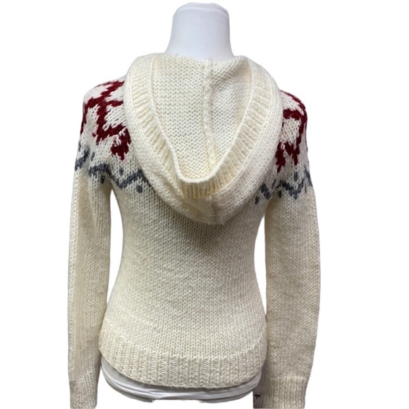 Anthro Kenji Alpaca Blend Hooded Sweater - Picture 4 of 7